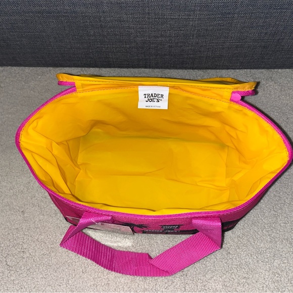 Trader Joe’s Mini Insulated Bag - Pink - Picture 6 of 6